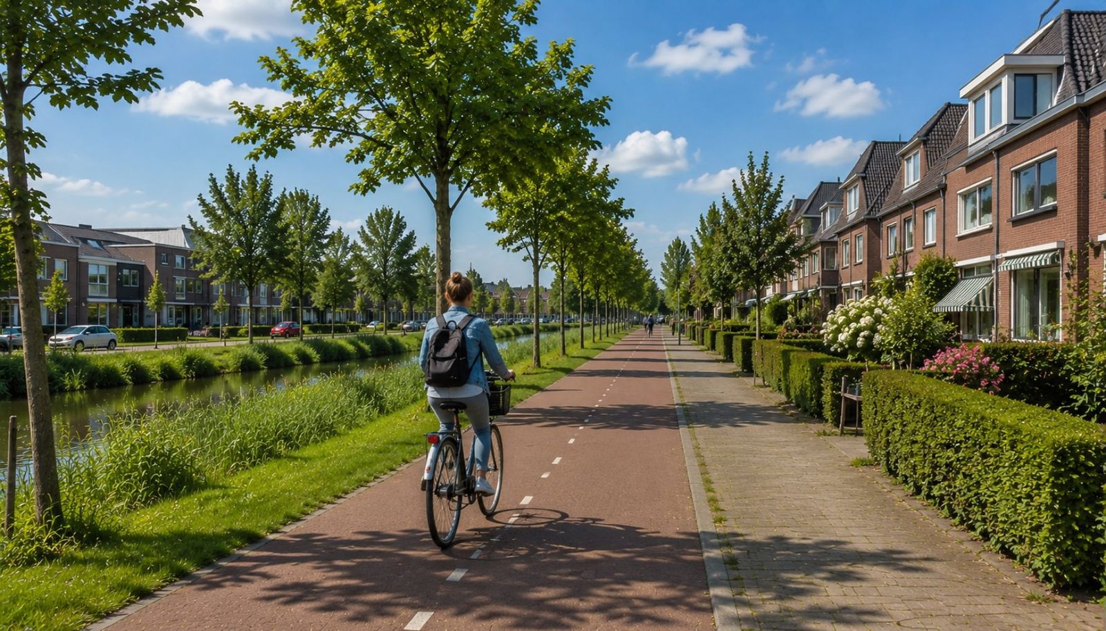 Fietsen door Barendrecht