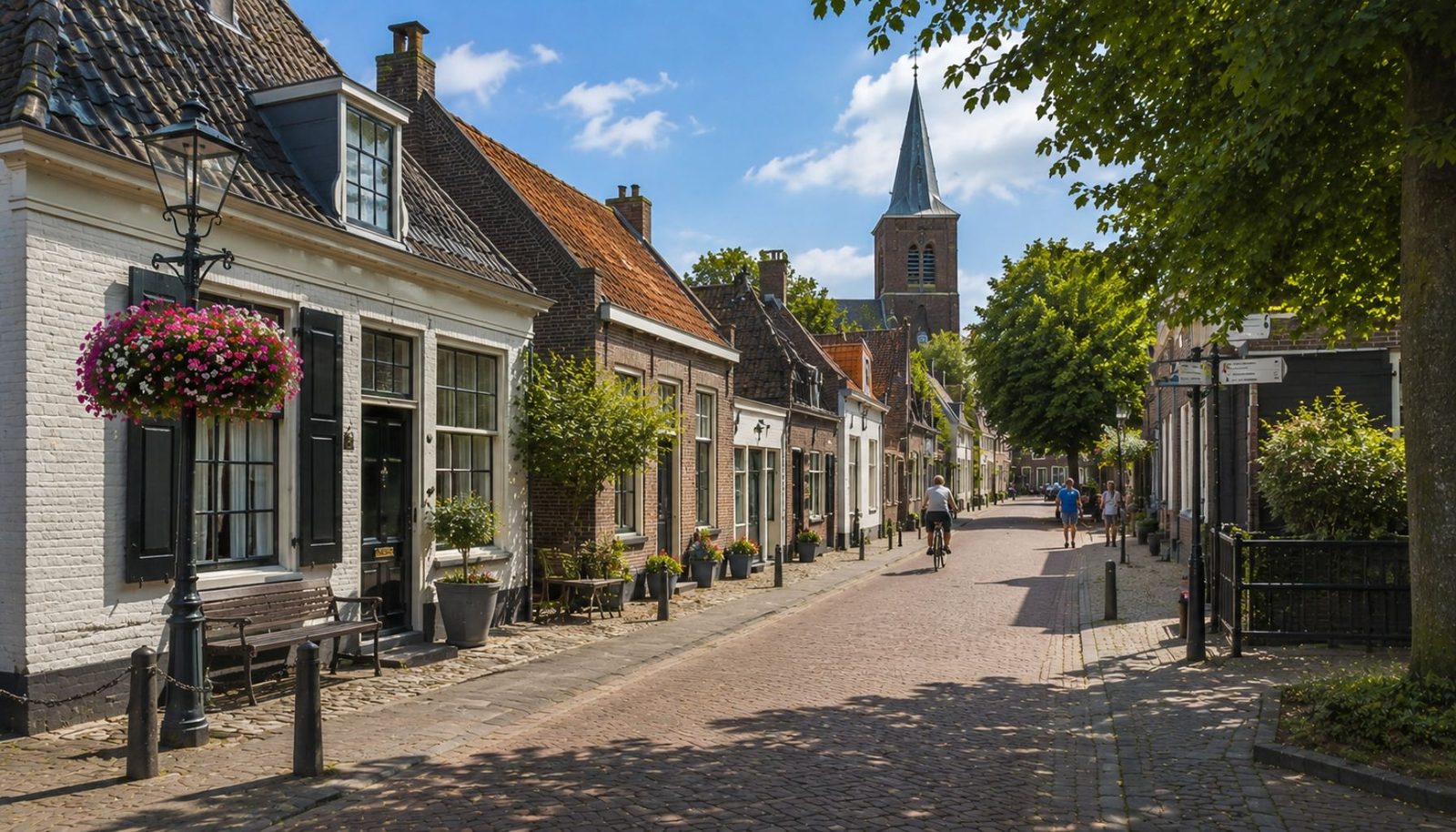 De oude dorpskern van Barendrecht